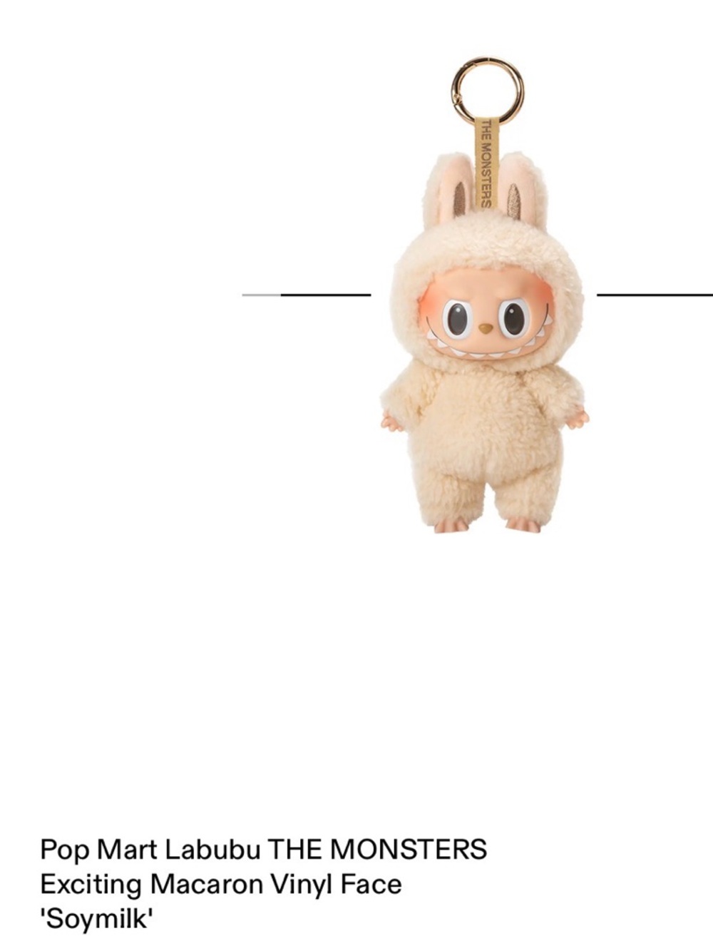 Pop Mart Exciting Macaron The Monsters Blind Box - Soymilk